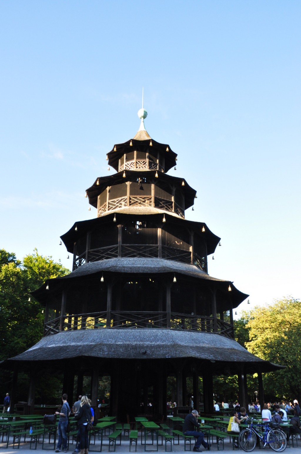 Japanese Tower in the English Garden